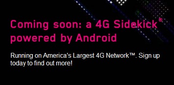  4G Android Sidekick