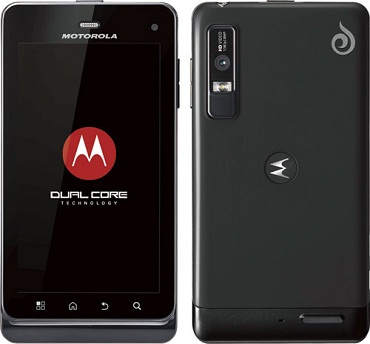 Motorola Milestone третьего покаоления