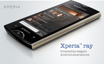 Sony Ericsson Xperia ray из аллюминия