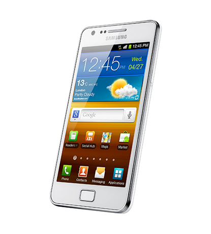    Samsung Galaxy S II.
