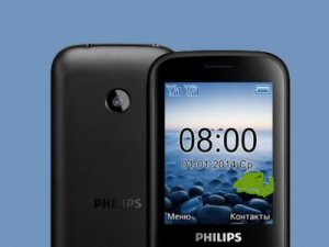 Philips Xenium E160 – простой телефон с двумя сим-картами