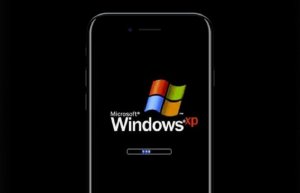 На iPhone 7 запустили Windows XP